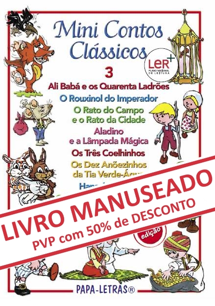 COLECTÂNEA Mini Contos Clássicos 3 (MANUSEADO)