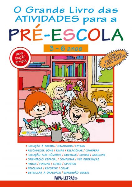 COLETÂNEA O Grande Livro das Atividades para a Pré-Escola - ED. REVISTA