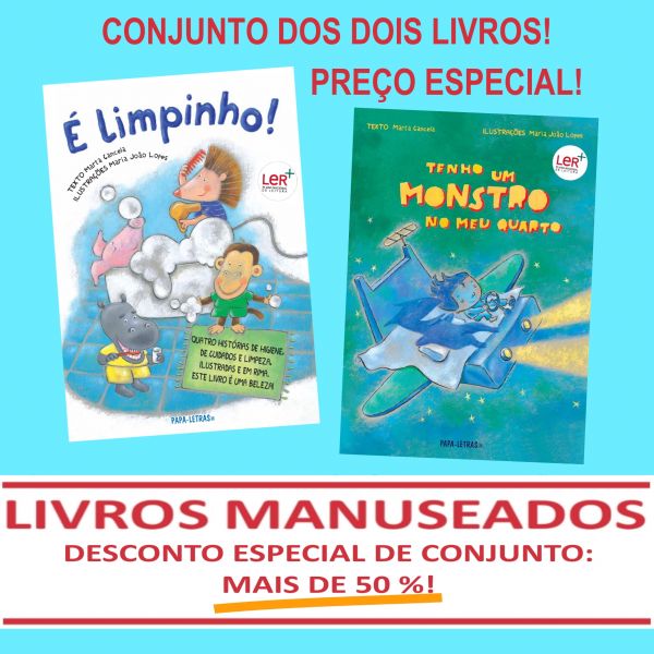 CONJUNTO É limpinho!/Tenho um monstro... (MANUSEADO)